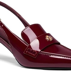 Coutgo Women’s Slingback Kitten Heel Sandals