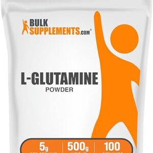 BulkSupplements L-Glutamine Powder 5000mg