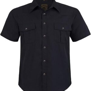 COEVALS CLUB Men’s Western Plaid Work Shirt