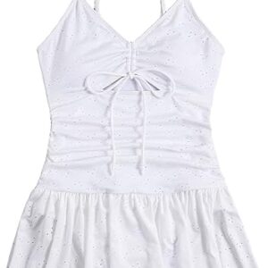 Floerns Women’s Cut Out Ruffle Monokini