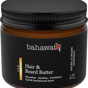 Men’s Hair & Beard Butter – Oud & Sandalwood