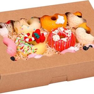 Moretoes 32pcs Bakery Boxes with Window