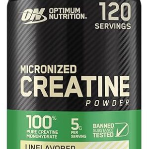 Optimum Nutrition Micronized Creatine Powder, Unflavored