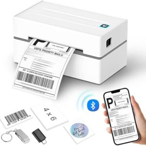 Wireless 4×6 Bluetooth Shipping Label Printer