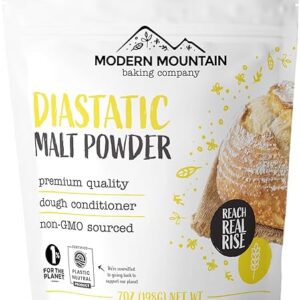 Diastatic Malt Powder for Baking 7oz