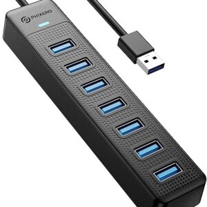 PHIXERO 7-Port USB 3.0 Hub Adapter
