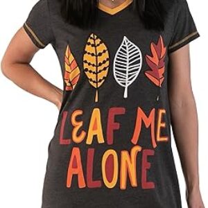 Lazy One Women’s Funny V-Neck Nightgown