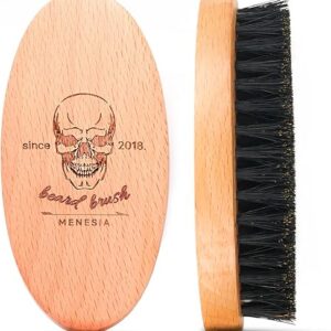 Travel Boar Bristle Beard Brush for Men