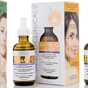 Advanced Clinicals Retinol & Vitamin C Serum Set