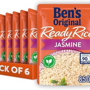 BEN’S ORIGINAL Jasmine Rice, 8.5 OZ (6 Pack)