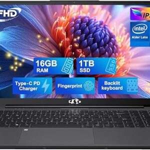 NIMO 15.6″ FHD Student Laptop, 16GB RAM