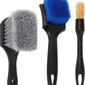 Wheel Rim & Tire Cleaning Brush Set