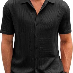 Runcati Men’s Casual Short Sleeve Polo