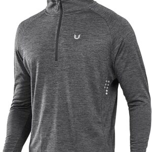 NORTHYARD Men’s Long Sleeve Running Shirt