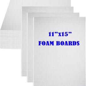 20-Pack 11″x15″ White Foam Core Boards