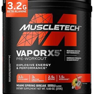 MuscleTech Vapor X5 Pre-Workout Powder