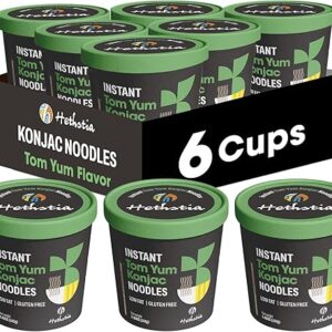 Hethstia Konjac Tom Yum Noodle Cups – 6-Pack