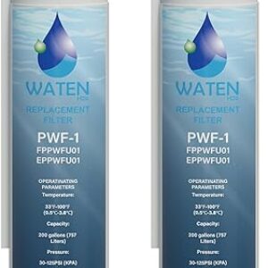 FPPWFU01 Water Filter Replacement (2 Pack)