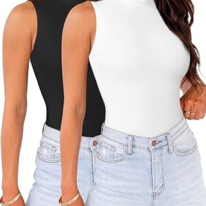 WAYMAKER Women’s Sleeveless Mock Neck Bodysuit
