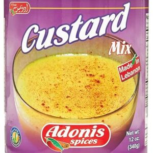 Adonis Halal Custard Powder 12 Oz
