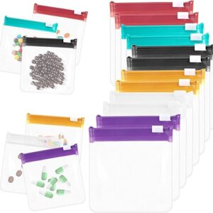 Reusable Slide Lock Pill Pouch Bags (12)
