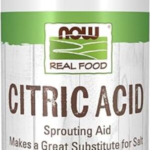 NOW Foods Citric Acid, 4-Ounce Sprouting Aid