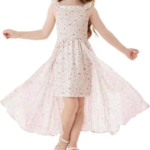 GRACE KARIN Girls Floral Maxi Dress