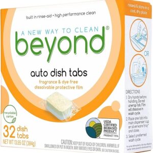 Beyond Auto Dishwasher Tablets – 32 Count