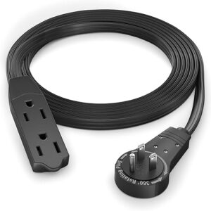 Maximm 6 Ft 360° Rotating Flat Plug Extension Cord