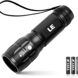 Lighting EVER Zoomable LED Flashlight – Waterproof