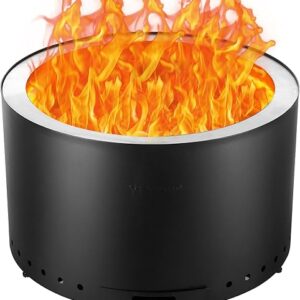 VEVOR 28-Inch Smokeless Outdoor Fire Pit