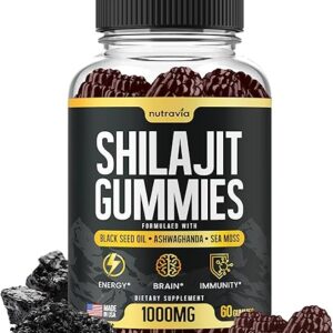Shilajit Gummies with Sea Moss & Ashwagandha