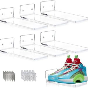 SIPRDE Floating Shoe Display Shelves – Set of 6