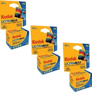 Kodak Ultramax 400 Color Print Film (3 Pack)