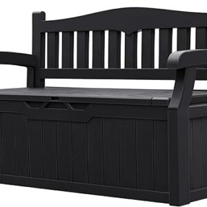 Greesum 80 Gallon Waterproof Outdoor Storage Bench