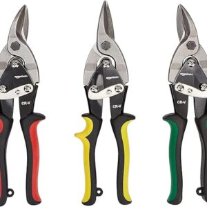 Amazon Basics 3-Piece Aviation Snip Set