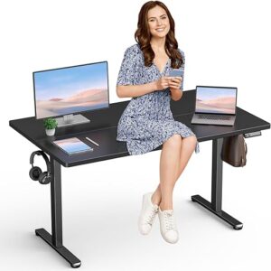 55″ Electric Adjustable Height Standing Desk