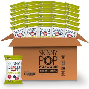 SkinnyPop Original Snack Size Popcorn, 30 Pack