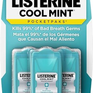 Listerine Cool Mint Breath Strips – 3 Pack