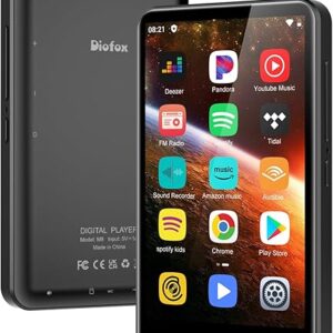 80GB Bluetooth MP3 Player with Touch Screen