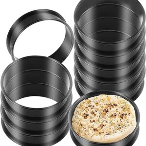 10PCS Non-Stick Crumpet Rings – 4 Inch