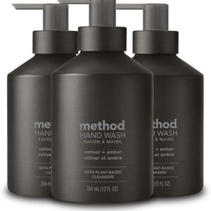 Method Gel Hand Soap, Vetiver & Amber