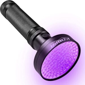 Kobra UV Black Light Flashlight – 100 LED