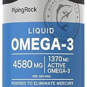 Piping Rock Omega 3 Fish Oil Liquid