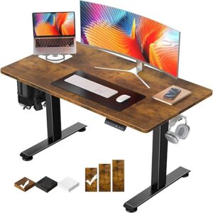 Veken 47.2 Inch Electric Adjustable Standing Desk