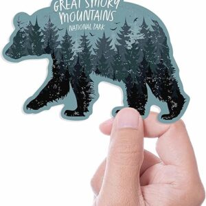Great Smoky Mountains Black Bear Sticker