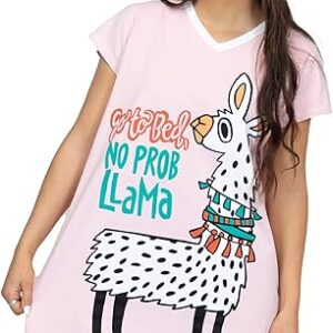 Lazy One Women’s Funny V-Neck Nightgown