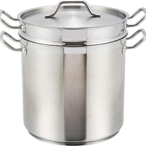 Winware 12 Quart Stainless Steel Double Boiler