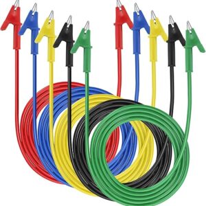 Sumnacon 5Pcs Dual Ended Alligator Clip Leads