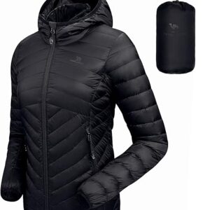 CAMEL CROWN Women’s Packable Down Jacket